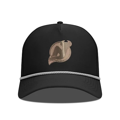 Men's Levelwear New Jersey Devils Gordon Copper Insignia Vented Adjustable Hat