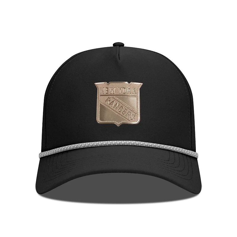 Men's Levelwear New York Rangers Gordon Copper Insignia Vented Adjustable Hat