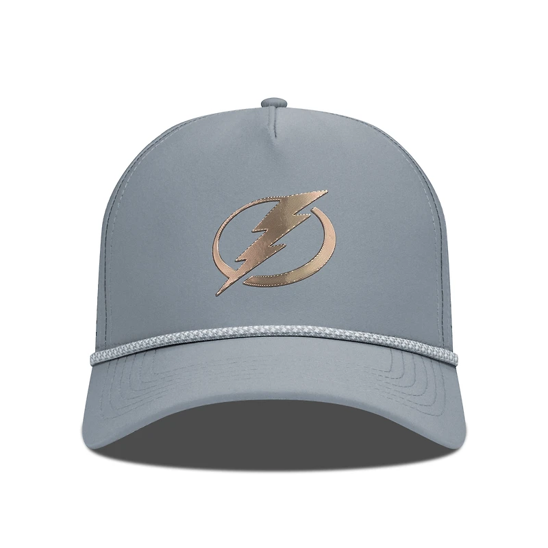 Men's Levelwear Gray Tampa Bay Lightning Gordon Copper Insignia Vented Adjustable Hat