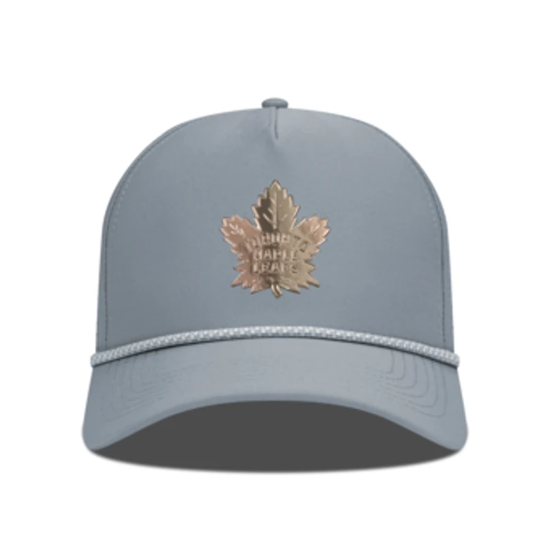 Men's Levelwear Gray Toronto Maple Leafs Gordon Copper Insignia Vented Adjustable Hat