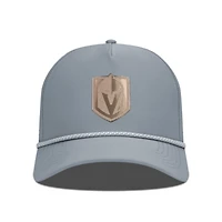 Men's Levelwear Gray Vegas Golden Knights Gordon Copper Insignia Vented Adjustable Hat