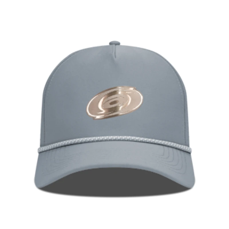 Men's Levelwear Gray Carolina Hurricanes Gordon Copper Insignia Vented Adjustable Hat