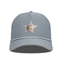 Men's Levelwear Gray Dallas Stars Gordon Copper Insignia Vented Adjustable Hat