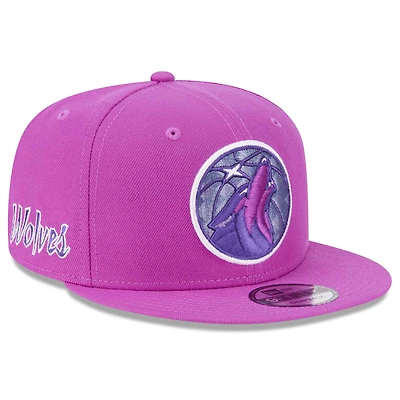 Men's New Era Purple Minnesota Timberwolves 2025/26 City Edition Alternate 9FIFTY Snapback Hat