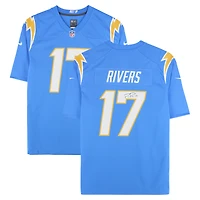Philip Rivers Los Angeles Chargers Autographed Powder Blue Nike Game Jersey