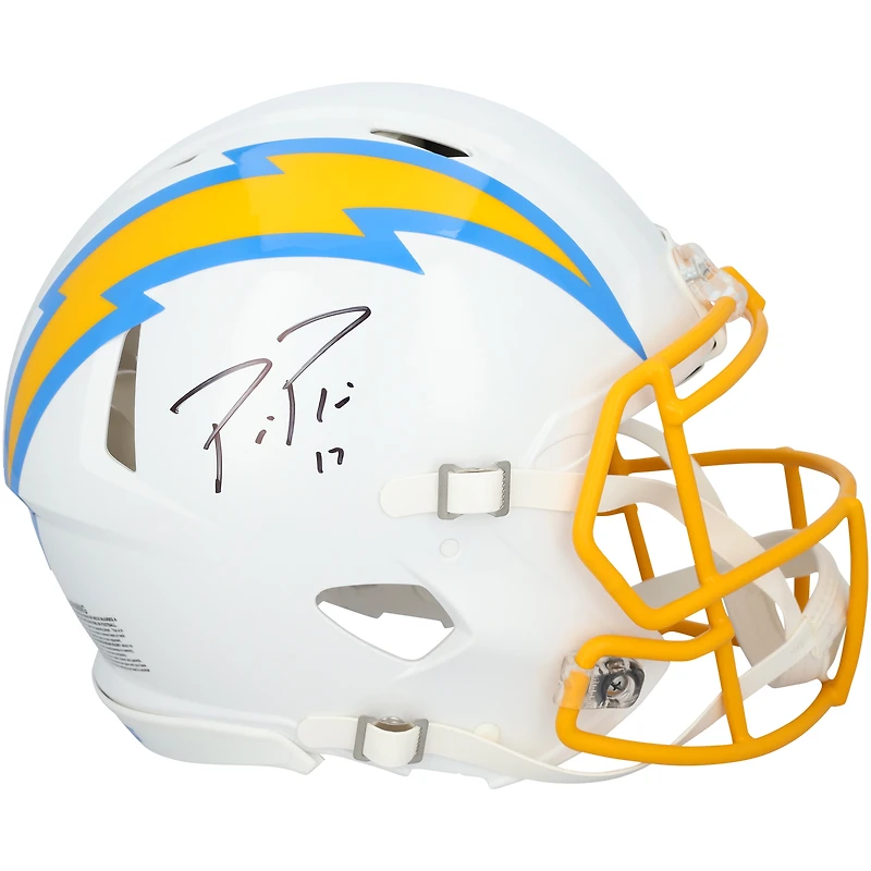 Philip Rivers Los Angeles Chargers Autographed Riddell Speed Authentic Helmet