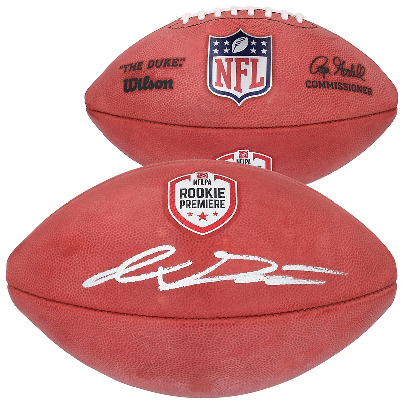 Autentic Event-Used: Jaxson Dart New York Giants Autographed Wilson 2025 NFL Rookie Premiere Football