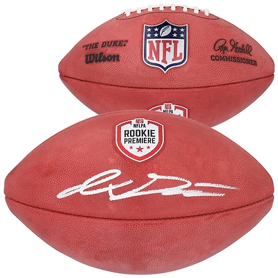 Autentic Event-Used: Jaxson Dart New York Giants Autographed Wilson 2025 NFL Rookie Premiere Football