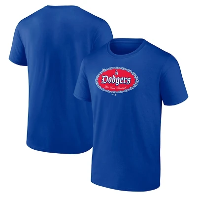 Men's  Royal Los Angeles Dodgers Chain T-Shirt