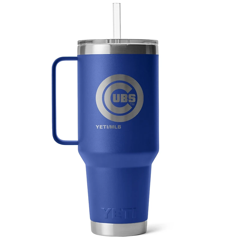 YETI Chicago Cubs 42oz. Rambler Straw Mug