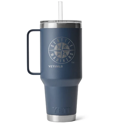 YETI Seattle Mariners 42oz. Rambler Straw Mug