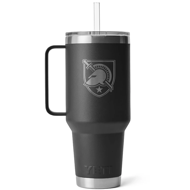 YETI Army Black Knights 42oz. Rambler Straw Mug