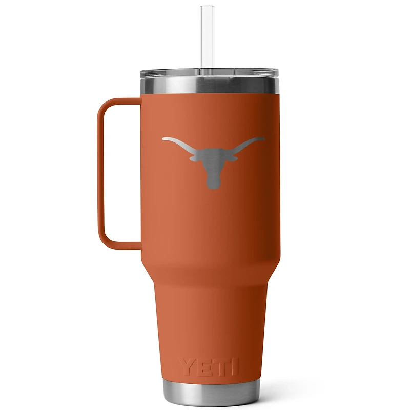 YETI Texas Longhorns 42oz. Rambler Straw Mug