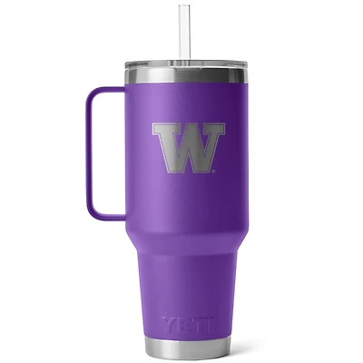 YETI Washington Huskies 42oz. Rambler Straw Mug
