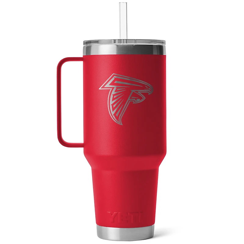 YETI Atlanta Falcons 42oz. Rambler Straw Mug