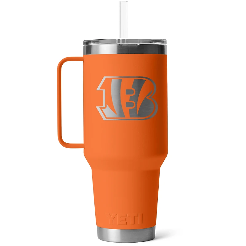 YETI Cincinnati Bengals 42oz. Rambler Straw Mug