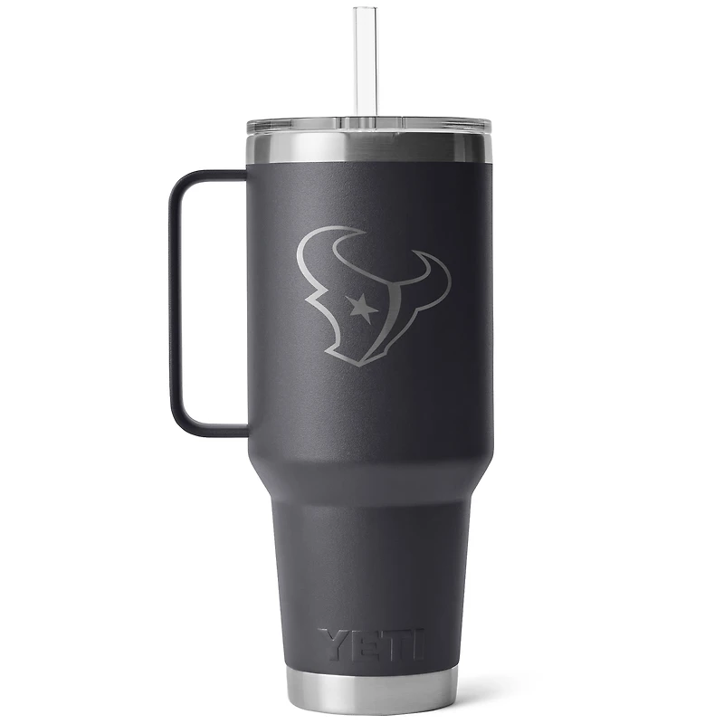 YETI Houston Texans 42oz. Rambler Straw Mug