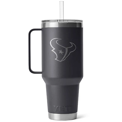 YETI Houston Texans 42oz. Rambler Straw Mug