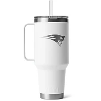 YETI New England Patriots 42oz. Rambler Straw Mug