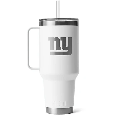 YETI New York Giants 42oz. Rambler Straw Mug