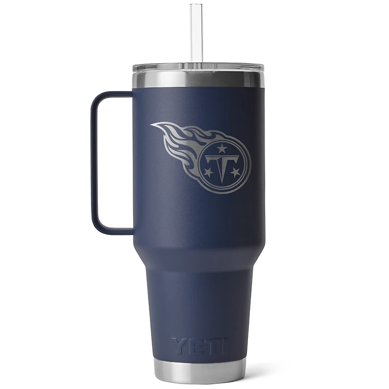 YETI Tennessee Titans 42oz. Rambler Straw Mug