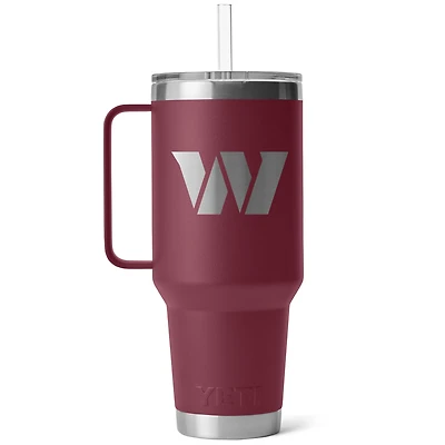 YETI Washington Commanders 42oz. Rambler Straw Mug