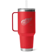 YETI Detroit Red Wings 42oz. Rambler Straw Mug