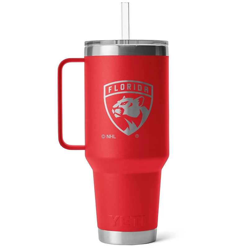 YETI Florida Panthers 42oz. Rambler Straw Mug