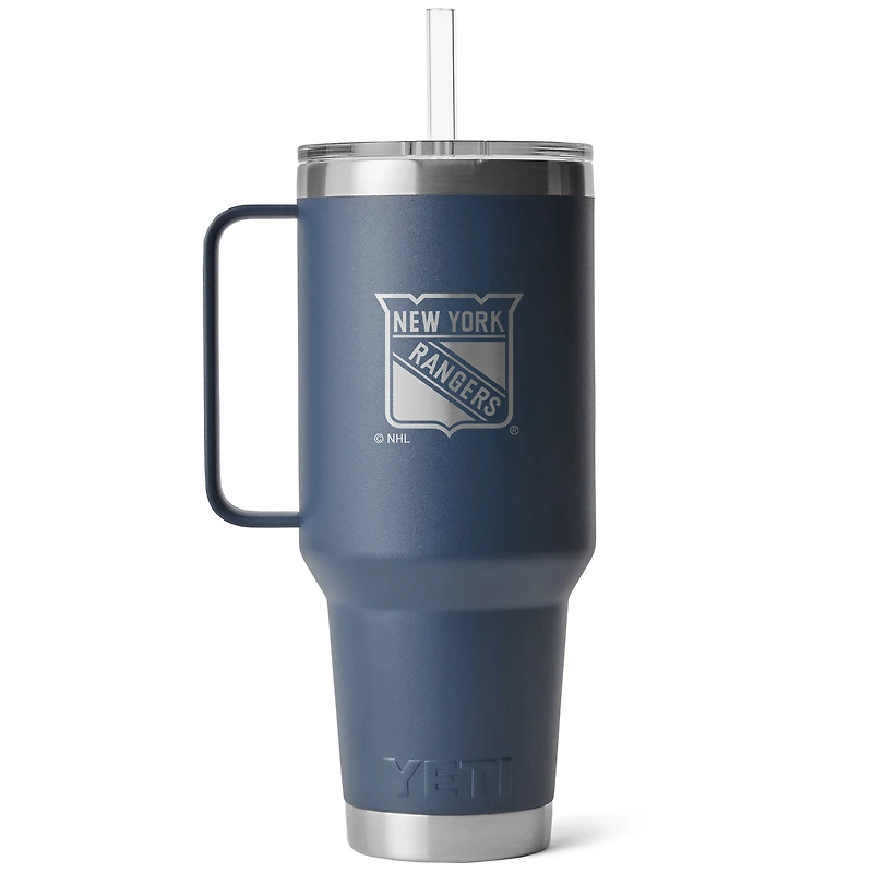 YETI New York Rangers 42oz. Rambler Straw Mug