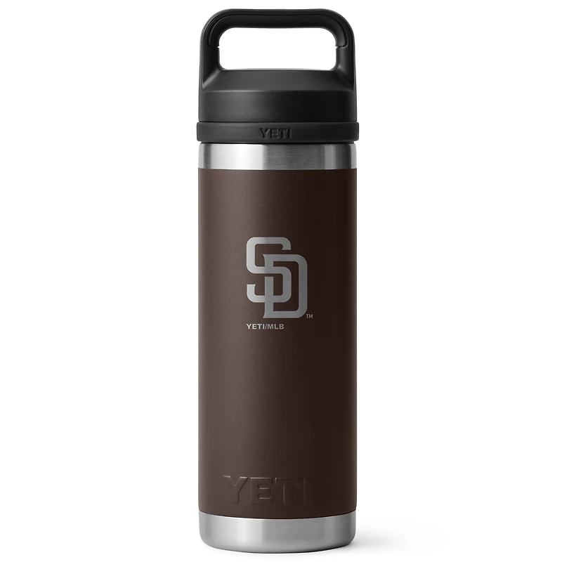 YETI San Diego Padres 18oz. Rambler Chug Water Bottle