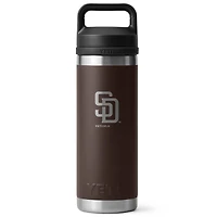 YETI San Diego Padres 18oz. Rambler Chug Water Bottle
