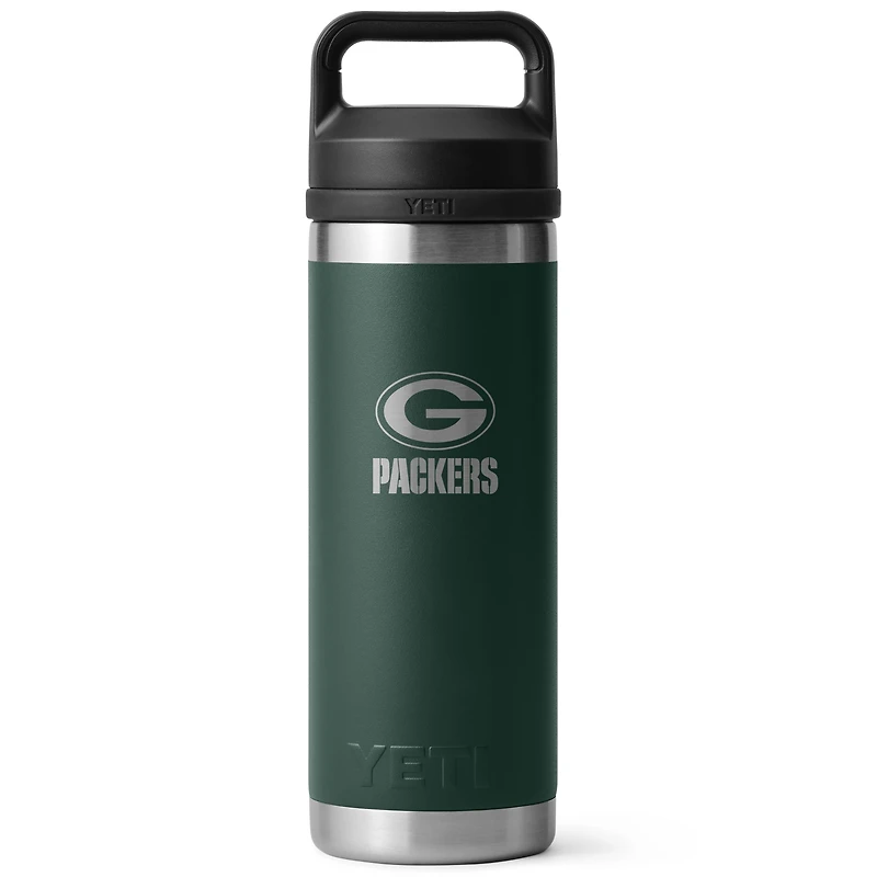 YETI Green Bay Packers 18oz. Rambler Chug Water Bottle
