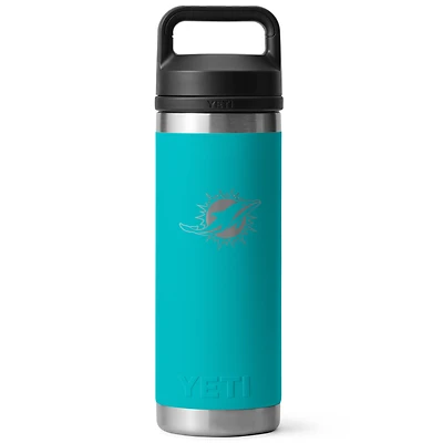 YETI Miami Dolphins 18oz. Rambler Chug Water Bottle