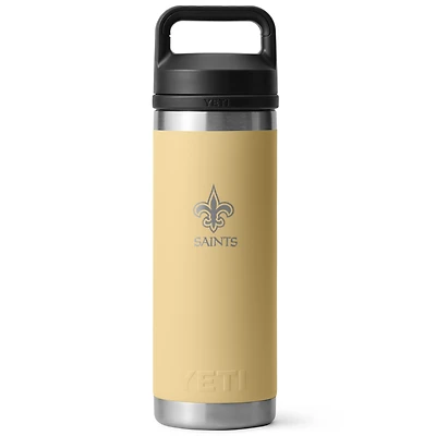 YETI New Orleans Saints 18oz. Rambler Chug Water Bottle