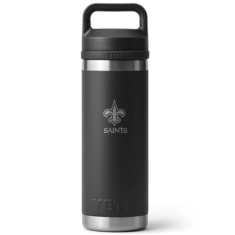 YETI New Orleans Saints 18oz. Rambler Chug Water Bottle