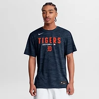 Men's Nike Navy Detroit Tigers Authentic Collection Velocity Dri-FIT T-Shirt