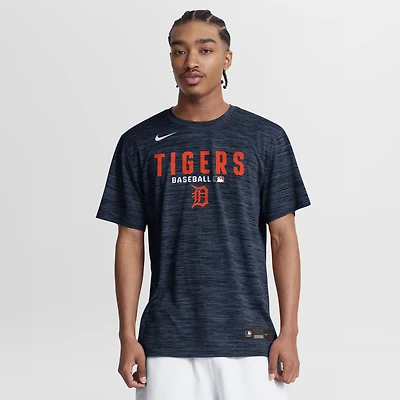 Men's Nike Navy Detroit Tigers Authentic Collection Velocity Dri-FIT T-Shirt