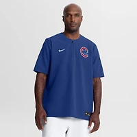 Men's Nike Royal Chicago Cubs Authentic Collection Dri-FIT Quarter-Zip Windshirt