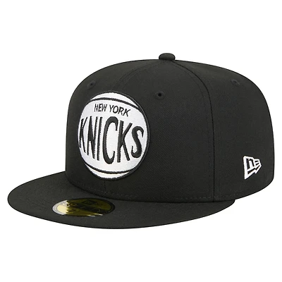 Men's New Era  Black New York Knicks 59FIFTY Fitted Hat