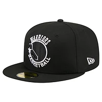 Men's New Era  Black Golden State Warriors 59FIFTY Fitted Hat