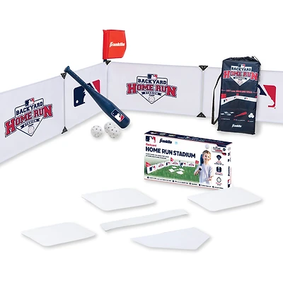 Youth Franklin Sports MLB Backyard Home Run Baseball Stadium Set