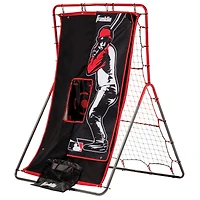 Youth Franklin Sports MLB 2-in-1 Switch Hitter Rebounder & Pitching Target