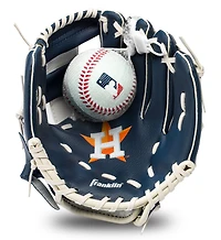 Youth Franklin Sports Houston Astros Teeball Glove & Ball Set