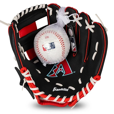 Youth Franklin Sports Arizona Diamondbacks Teeball Glove & Ball Set