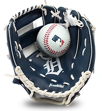 Youth Franklin Sports Detroit Tigers Teeball Glove & Ball Set