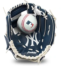 Youth Franklin Sports New York Yankees Teeball Glove & Ball Set