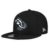 Men's New Era  Black Utah Mammoth Team Primary 9FIFTY Snapback Hat