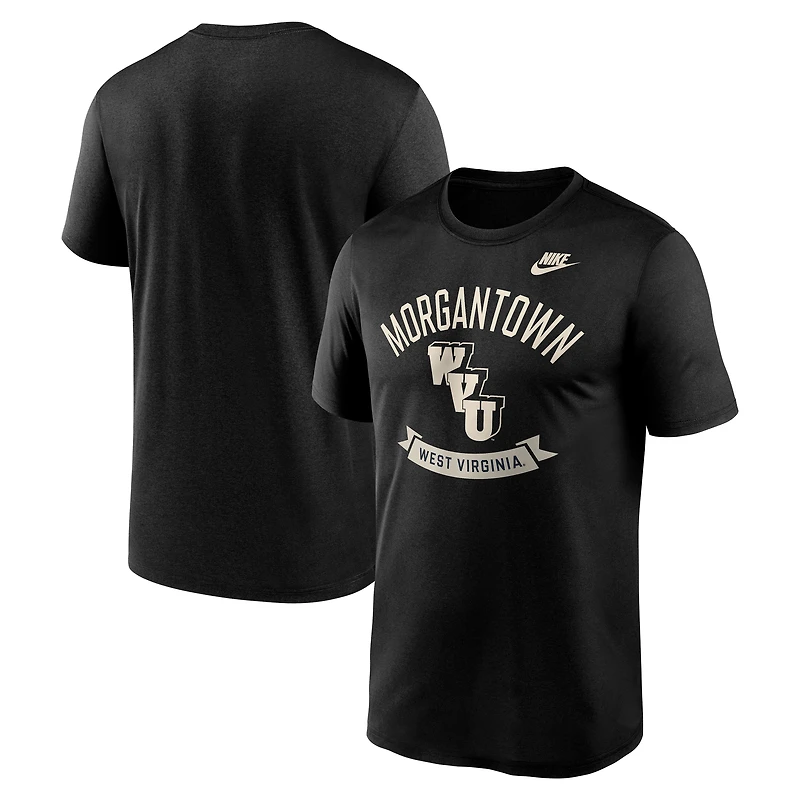 Men's Nike Black West Virginia Mountaineers Fashion Hometown Legend Dri-FIT T-Shirt