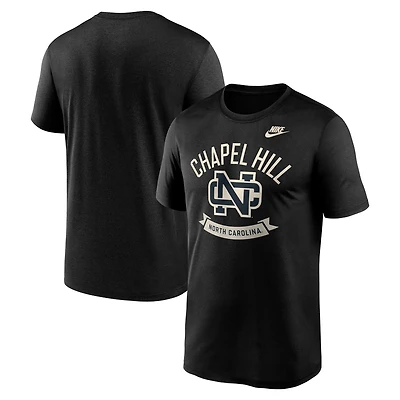 Men's Nike Black North Carolina Tar Heels Fashion Hometown Legend Dri-FIT T-Shirt
