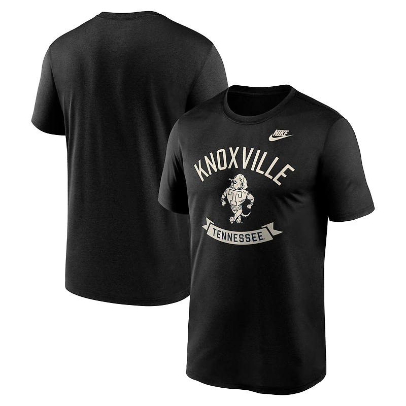Men's Nike Black Tennessee Volunteers Fashion Hometown Legend Dri-FIT T-Shirt
